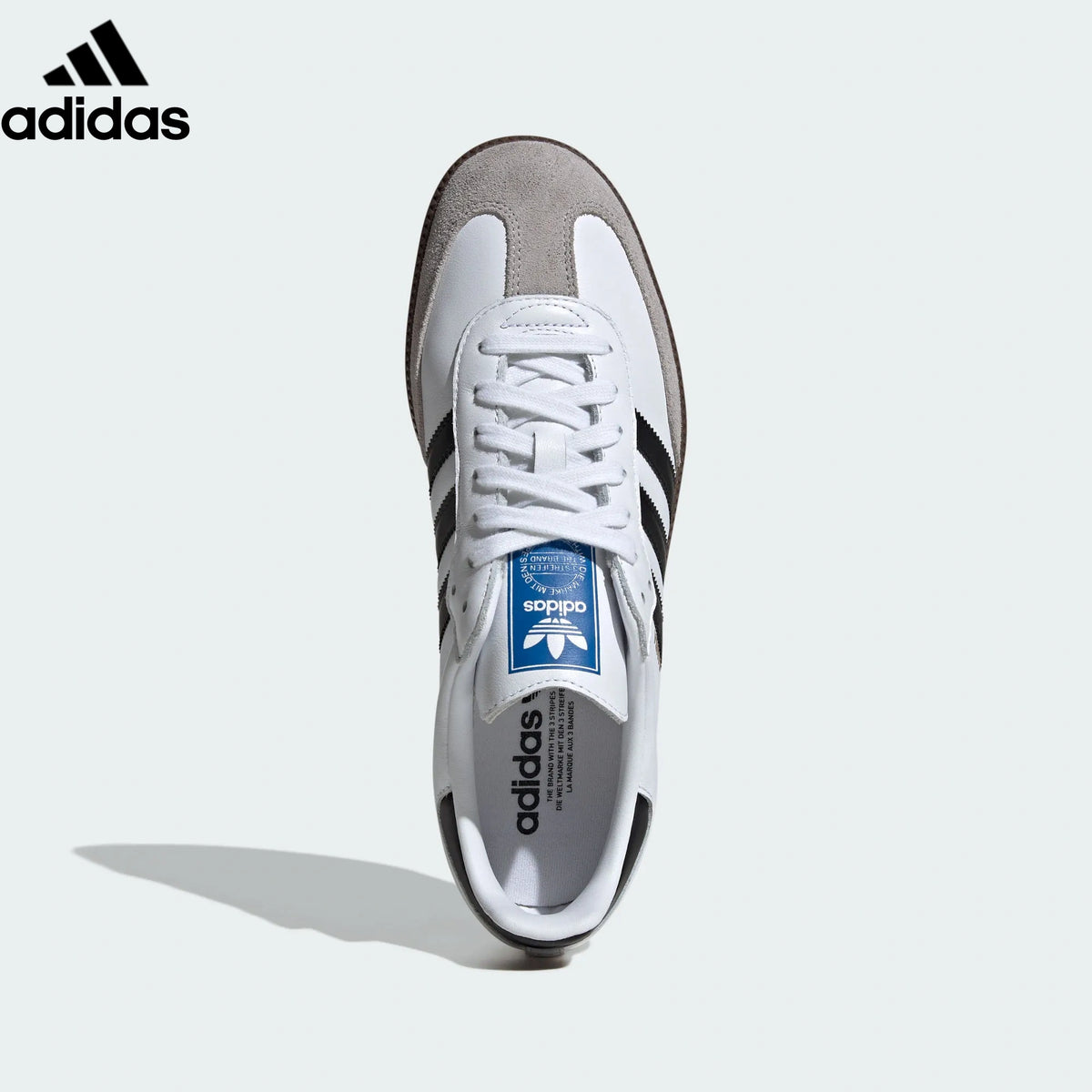 adidas Originals Samba OG Shoes "Cloud White / Core Black / Gum"Classic sneakers,Adidas Women's Shoe Sale / Men's Shoe Sale