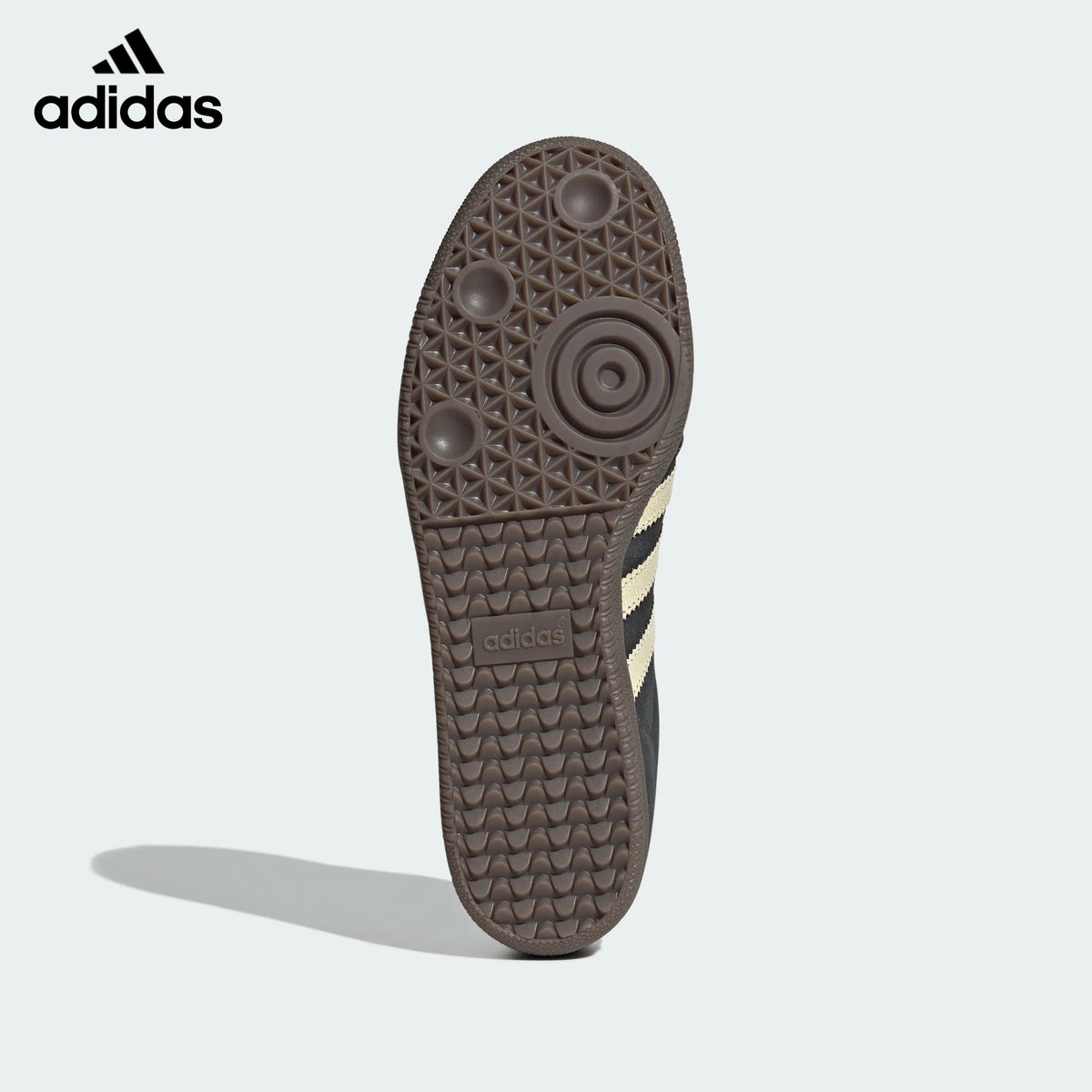adidas Originals Samba OG Shoes "Core Black / Wonder White / Dark Brown Gum"Classic sneakers,Adidas Women's Shoe Sale / Men's Shoe Sale