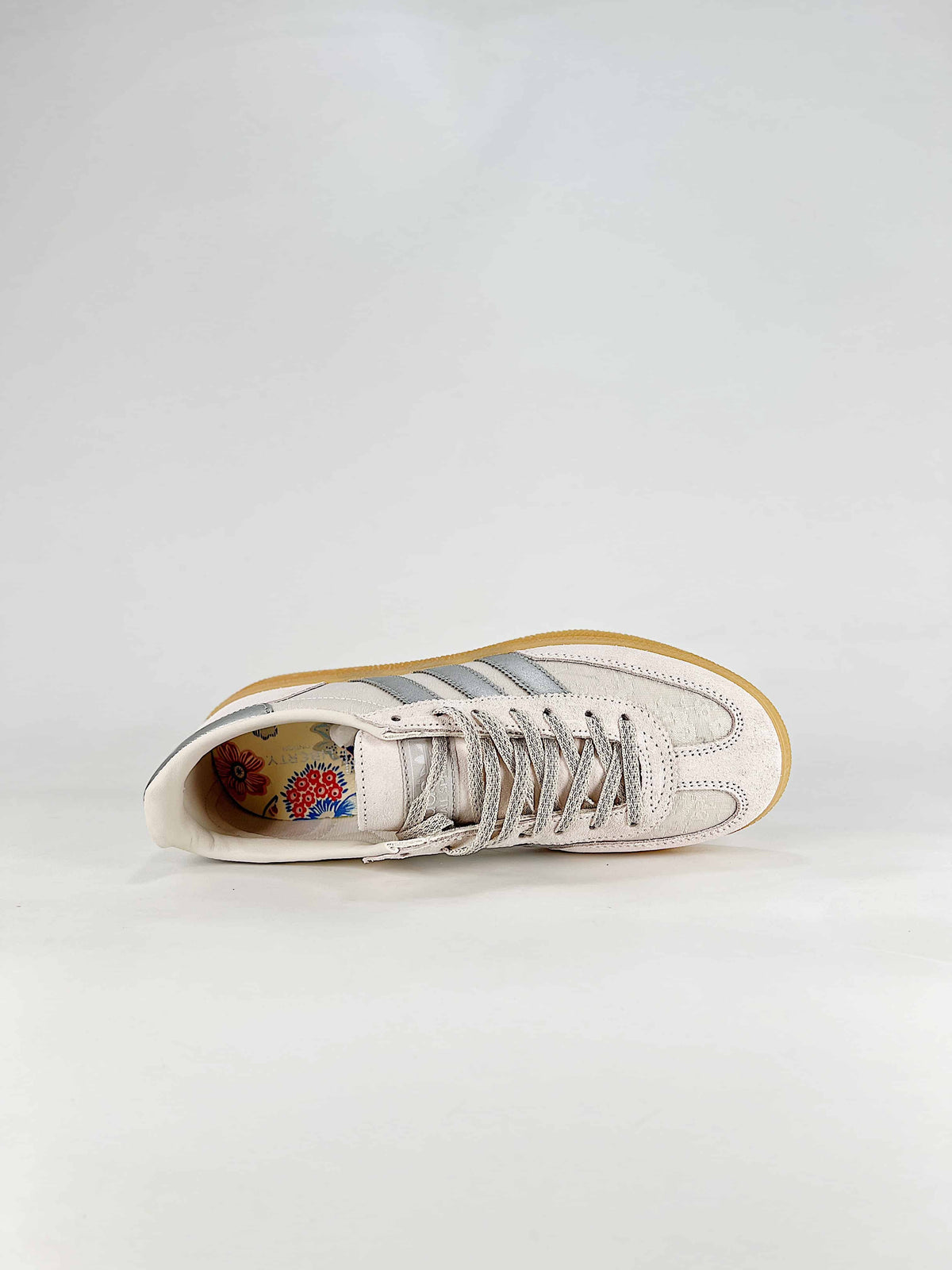 Adidas Handball Spezial "Cream White Silver Gum" Sneakers-Adidas Women's Shoe Sale / Men's Shoe Sale