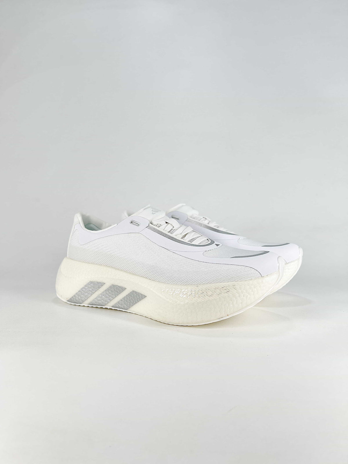adidas Hyperboost Edge Running Shoes "Ftwr White/Silver Metallic"-Adidas Women's Shoe Sale / Men's Shoe Sale