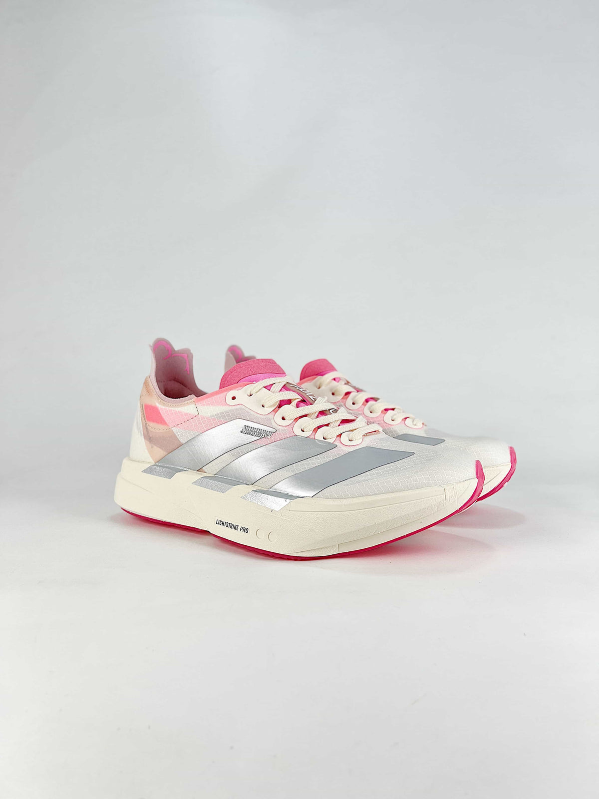 adidas Adizero Adios Pro 4 "Off White Pink Silver"-Classic sneakers,Adidas Women's Shoe Sale / Men's Shoe Sale