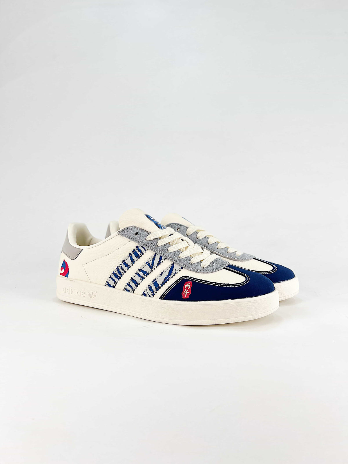 Adidas Gazelle "Cream Navy"-Adidas Women's Shoe Sale / Men's Shoe Sale