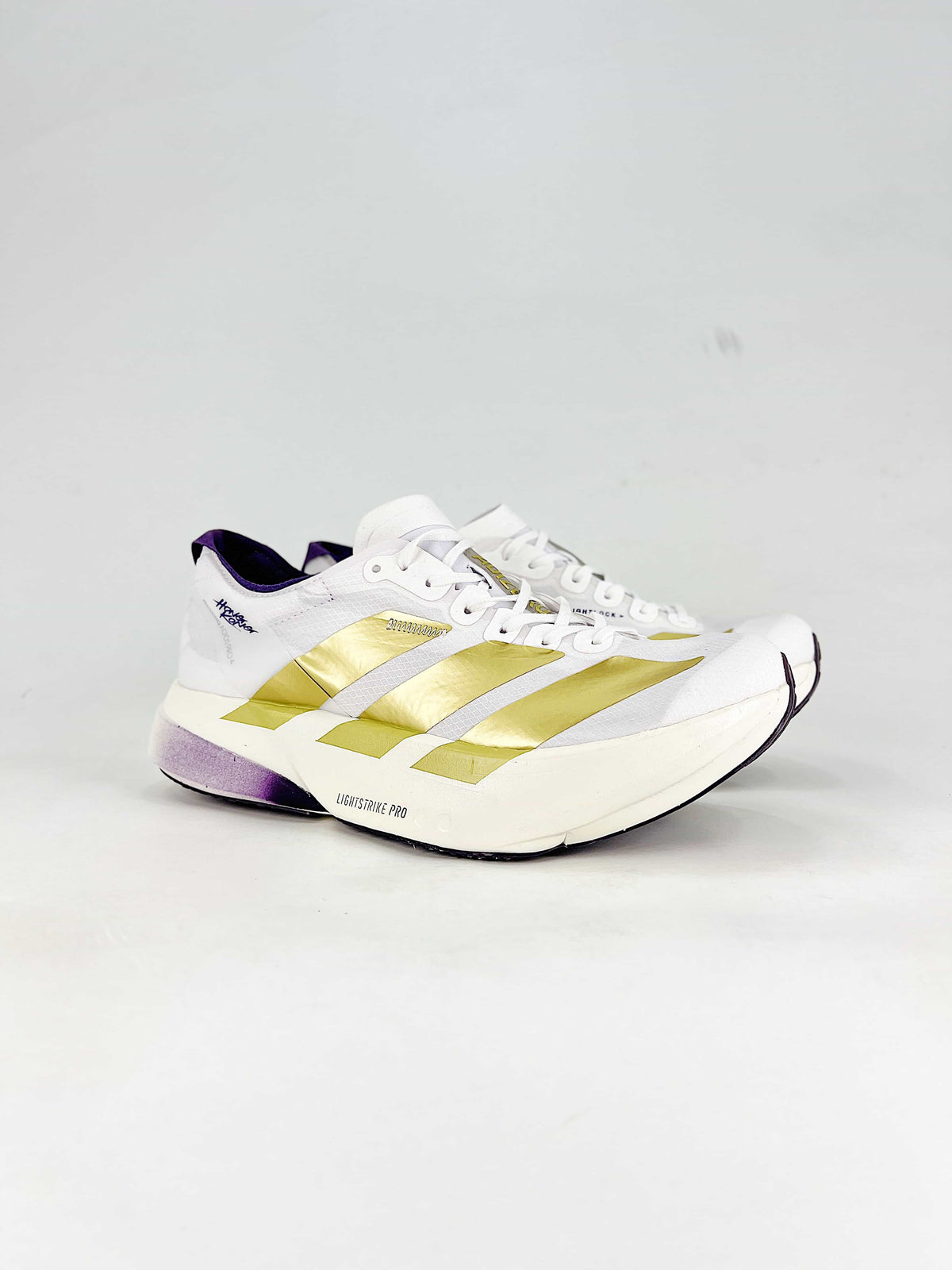 adidas Adizero Adios Pro 4 "White Gold Purple"-Classic sneakers,Adidas Women's Shoe Sale / Men's Shoe Sale