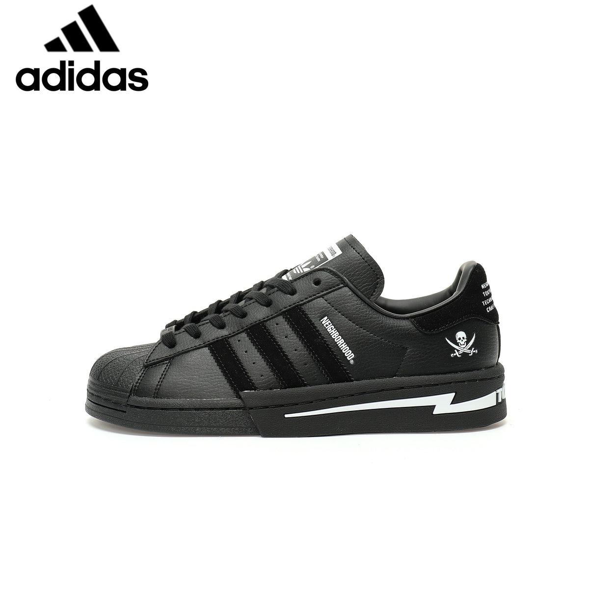 adidas Superstar x NEIGHBORHOOD "Black"ShoesClassic sneakers，Adidas Women's Shoe Sale / Men's Shoe Sale