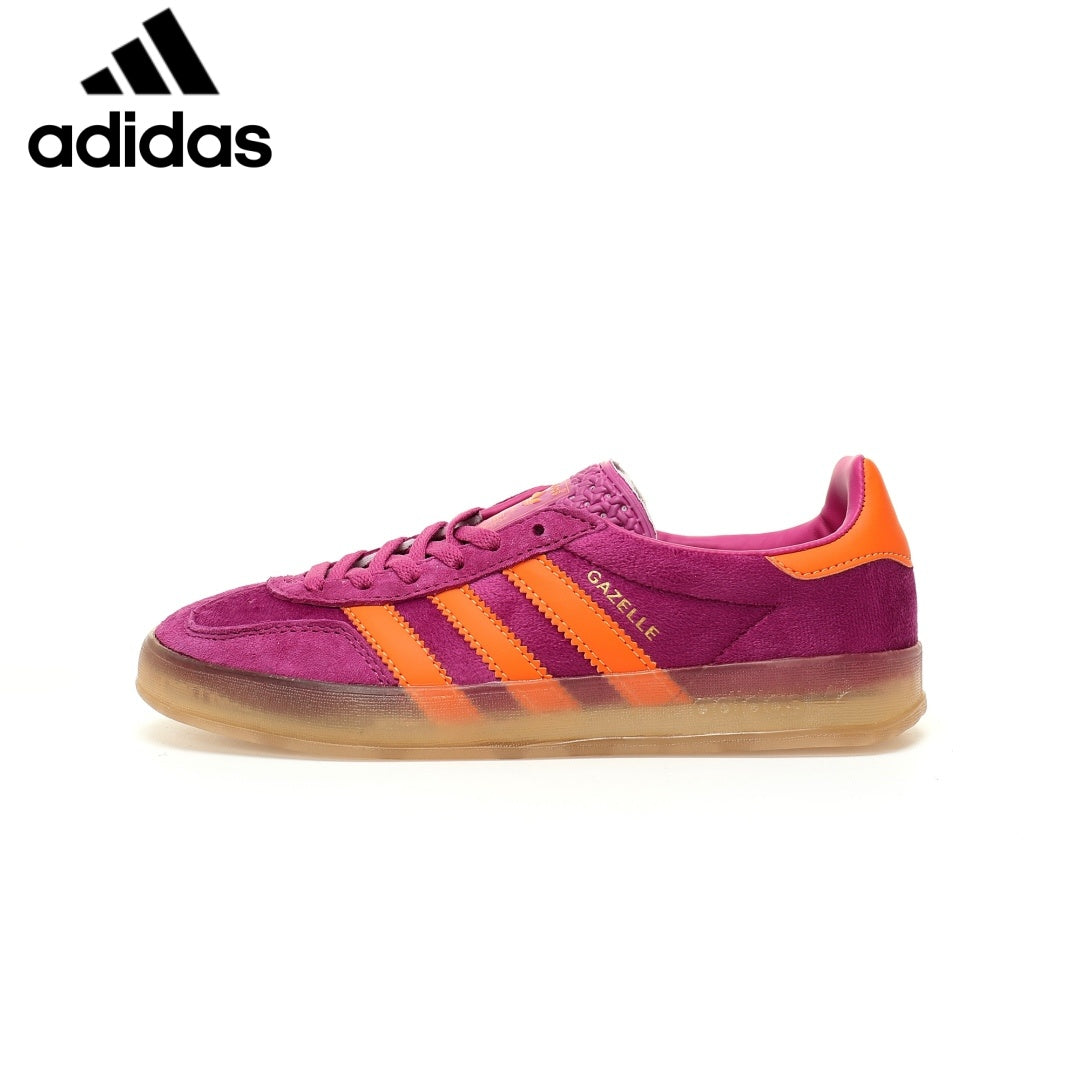 adidas Gazelle Indoor "Purple Orange"ShoesClassic sneakers，Adidas Women's Shoe Sale / Men's Shoe Sale