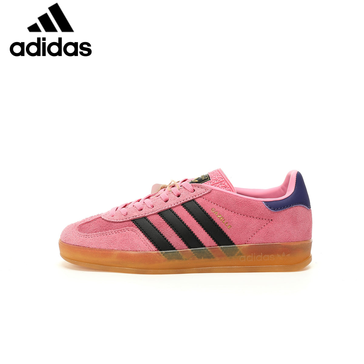 adidas Gazelle Indoor "Pink Black Purple"ShoesClassic sneakers，Adidas Women's Shoe Sale / Men's Shoe Sale