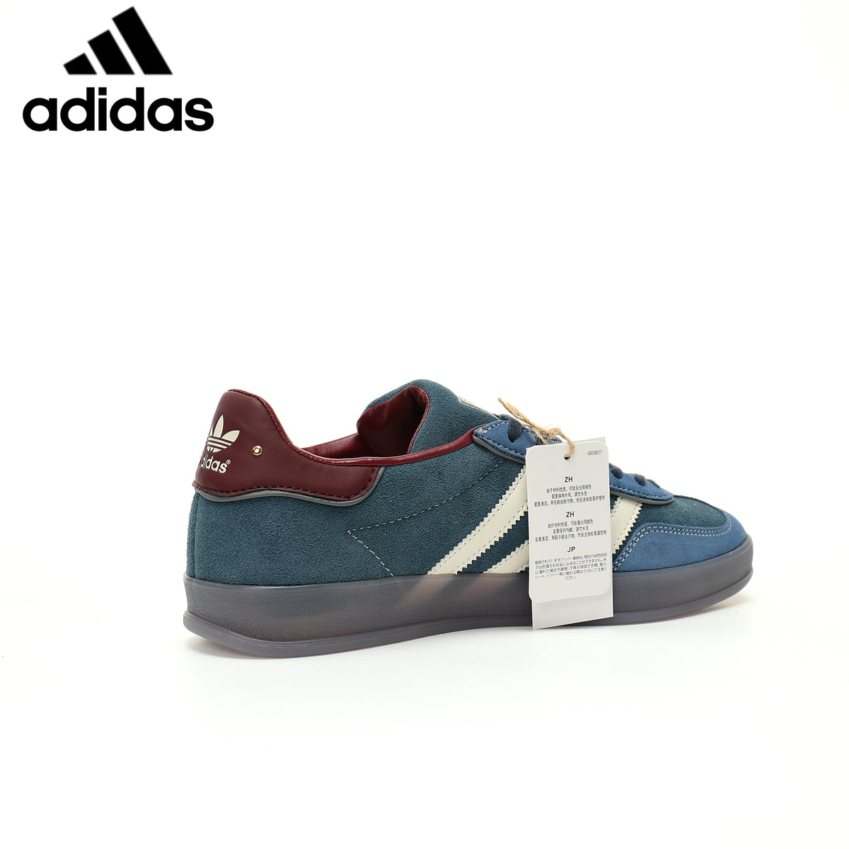 adidas Gazelle Indoor "Dark Teal Burgundy"ShoesClassic sneakers，Adidas Women's Shoe Sale / Men's Shoe Sale