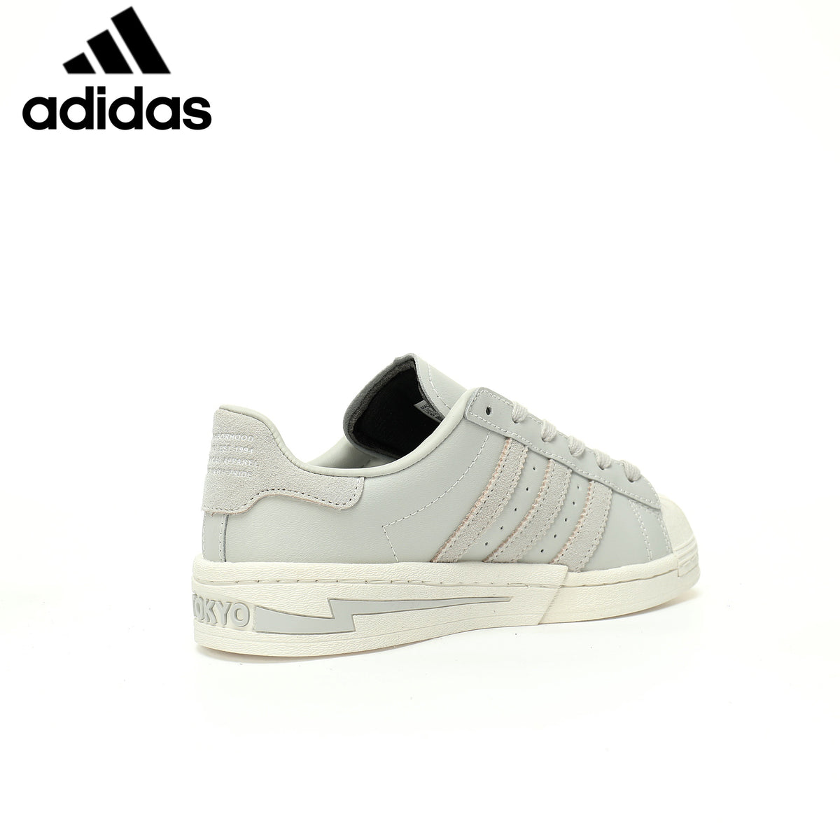 adidas Superstar x NEIGHBORHOOD Sneakers – Light Gray，Adidas Women's Shoe Sale / Men's Shoe Sale