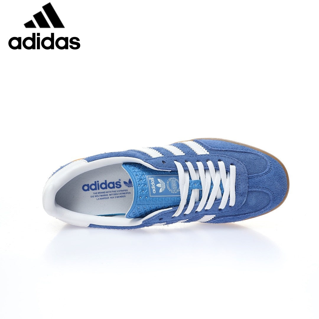 adidas Gazelle Indoor "Blue White"ShoesClassic sneakers，Adidas Women's Shoe Sale / Men's Shoe Sale