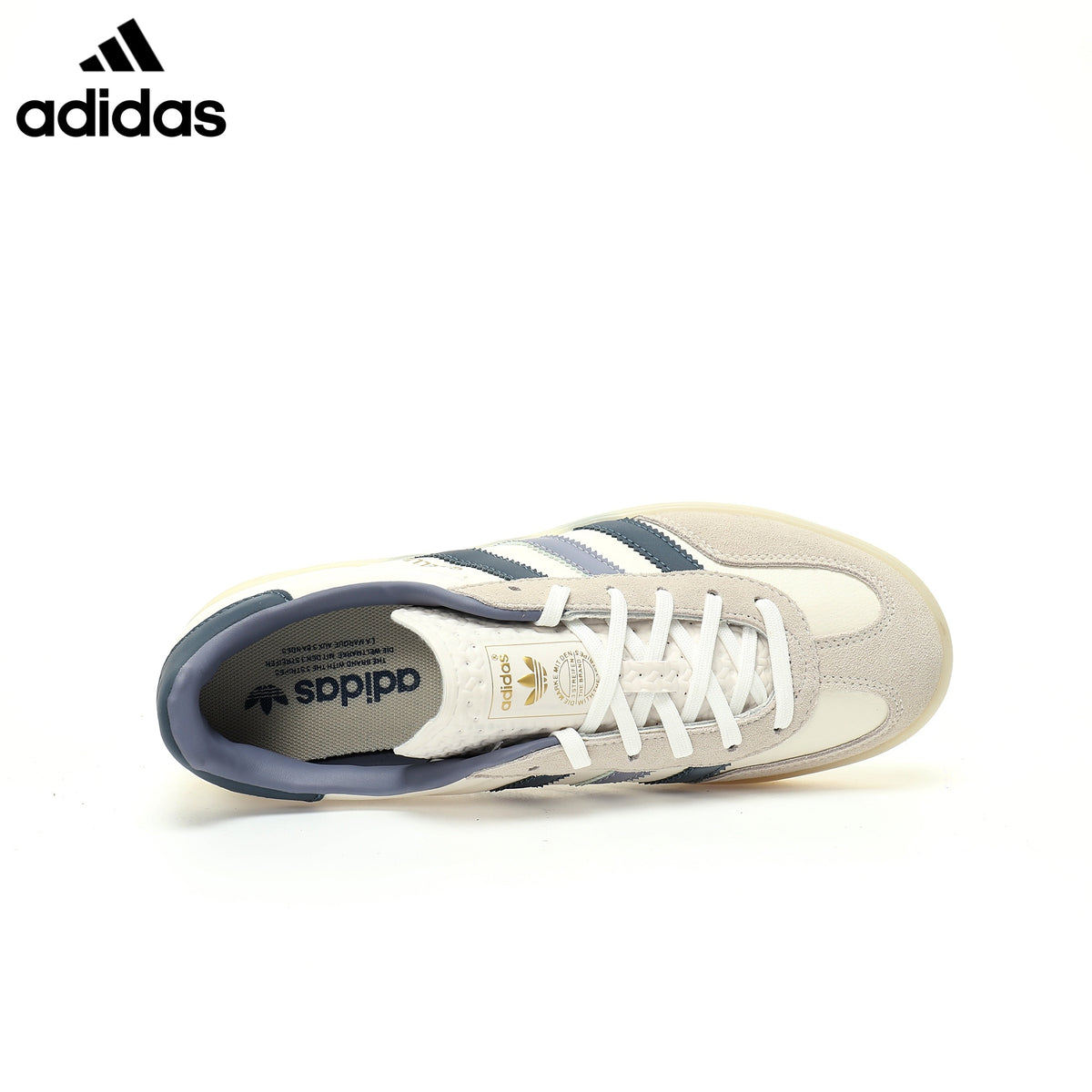 adidas Gazelle Indoor "Off White Blue Grey" Unisex Sneakers-Adidas Women's Shoe Sale / Men's Shoe Sale