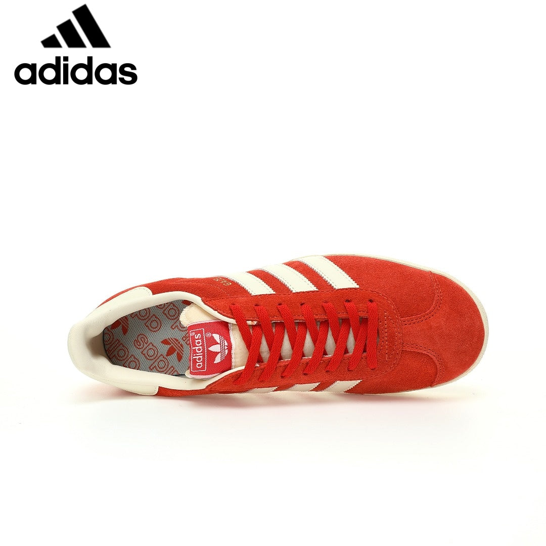 adidas Gazelle "Red Cream White"ShoesClassic sneakers，Adidas Women's Shoe Sale / Men's Shoe Sale