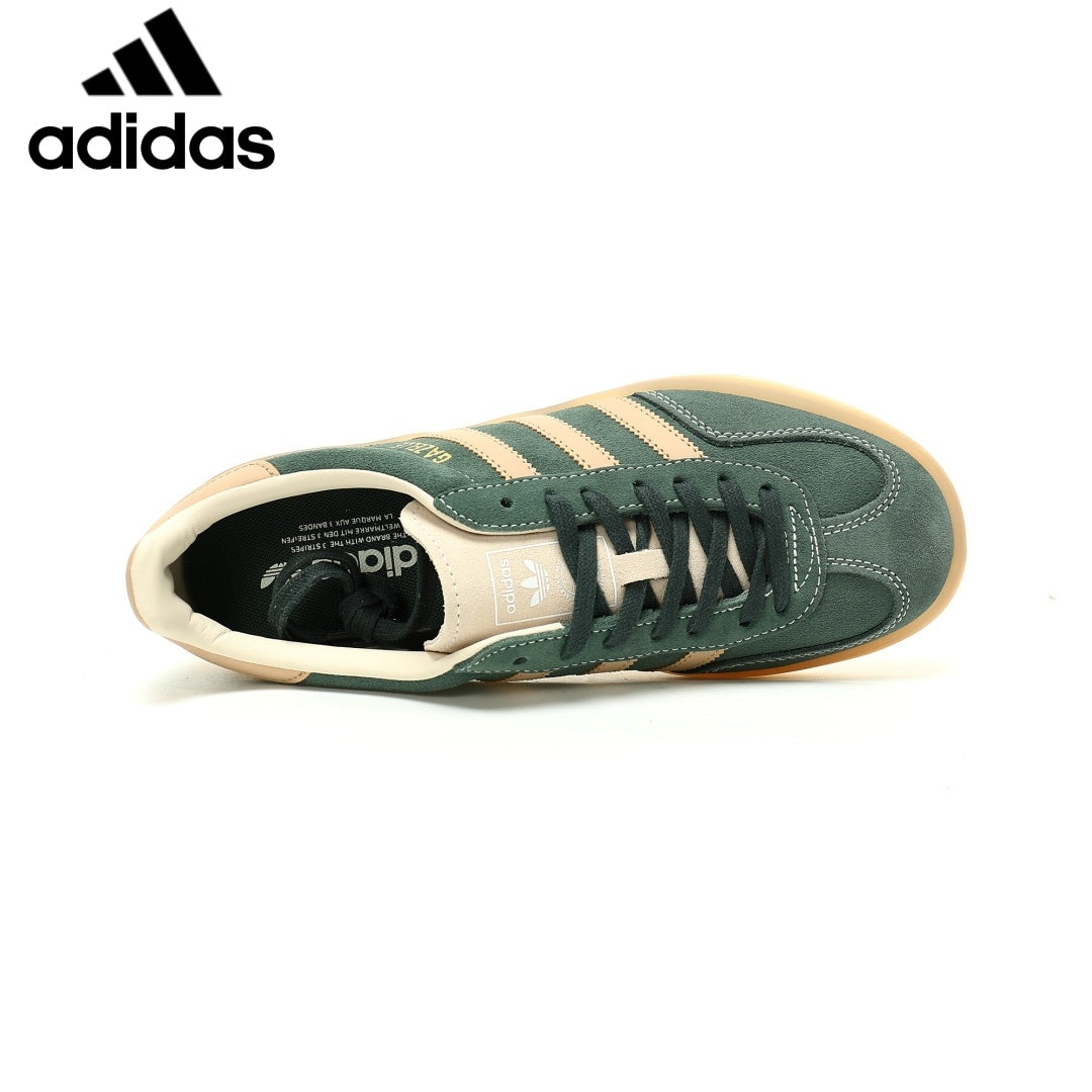 adidas Gazelle Indoor "Green Beige"ShoesClassic sneakers，Adidas Women's Shoe Sale / Men's Shoe Sale