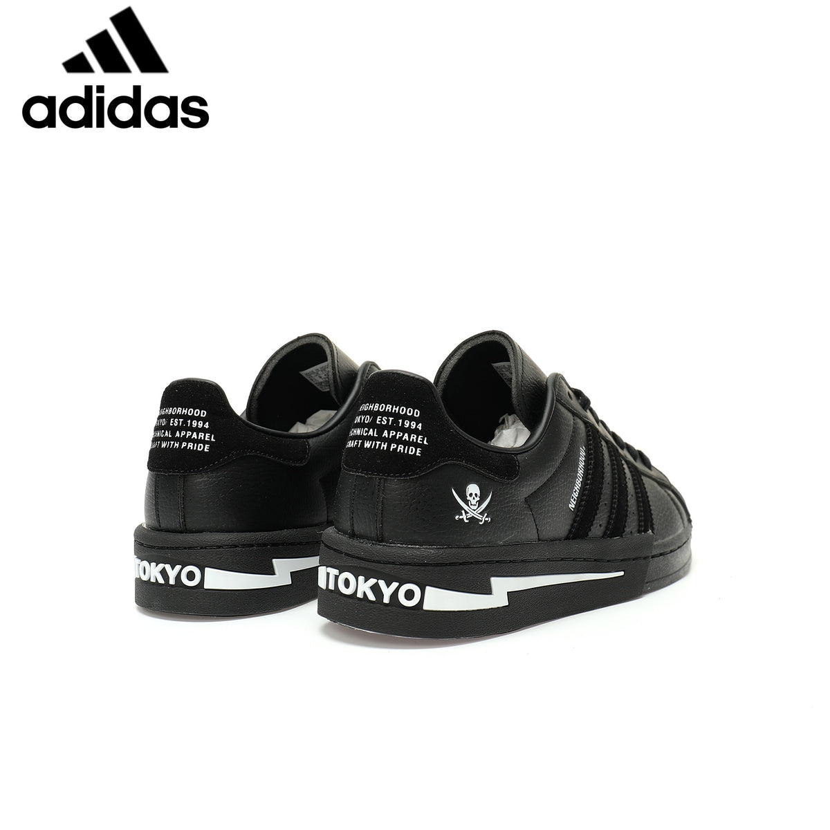 adidas Superstar x NEIGHBORHOOD "Black"ShoesClassic sneakers，Adidas Women's Shoe Sale / Men's Shoe Sale