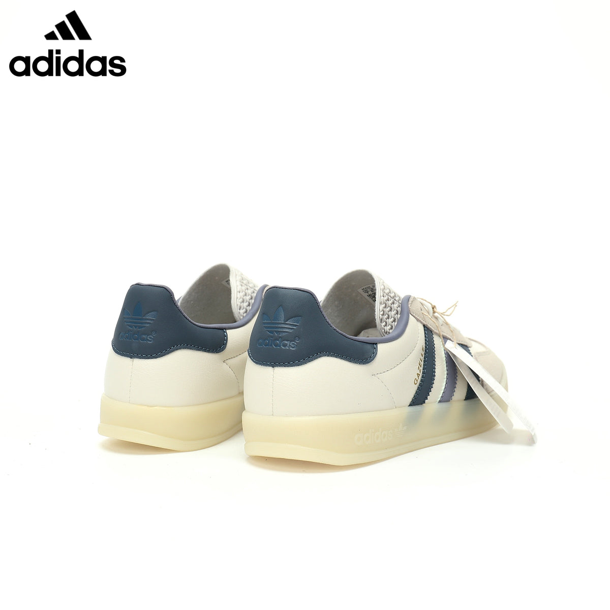 adidas Gazelle Indoor "Off White Blue Grey" Unisex Sneakers-Adidas Women's Shoe Sale / Men's Shoe Sale