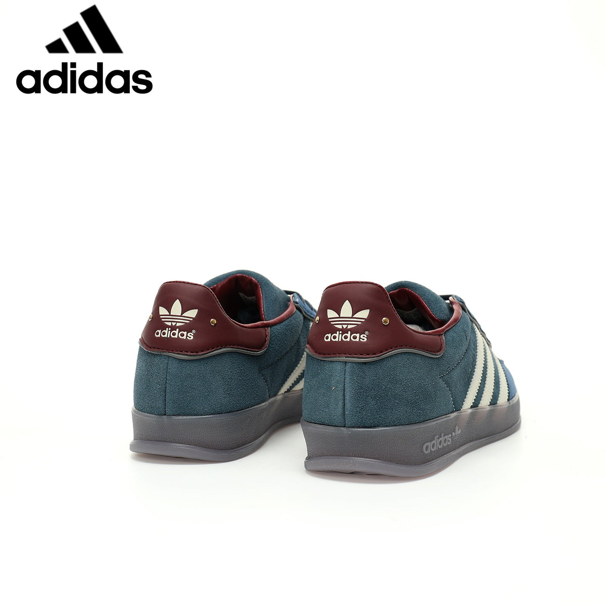 adidas Gazelle Indoor "Dark Teal Burgundy"ShoesClassic sneakers，Adidas Women's Shoe Sale / Men's Shoe Sale
