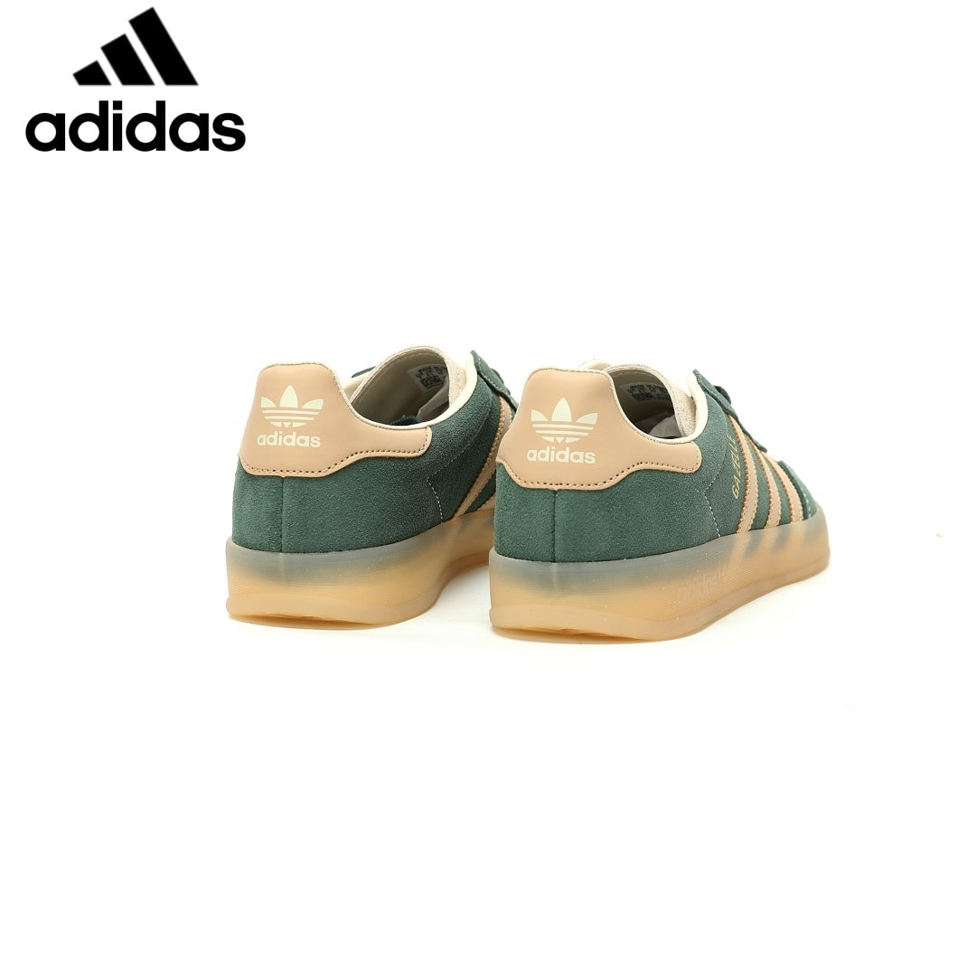 adidas Gazelle Indoor "Green Beige"ShoesClassic sneakers，Adidas Women's Shoe Sale / Men's Shoe Sale