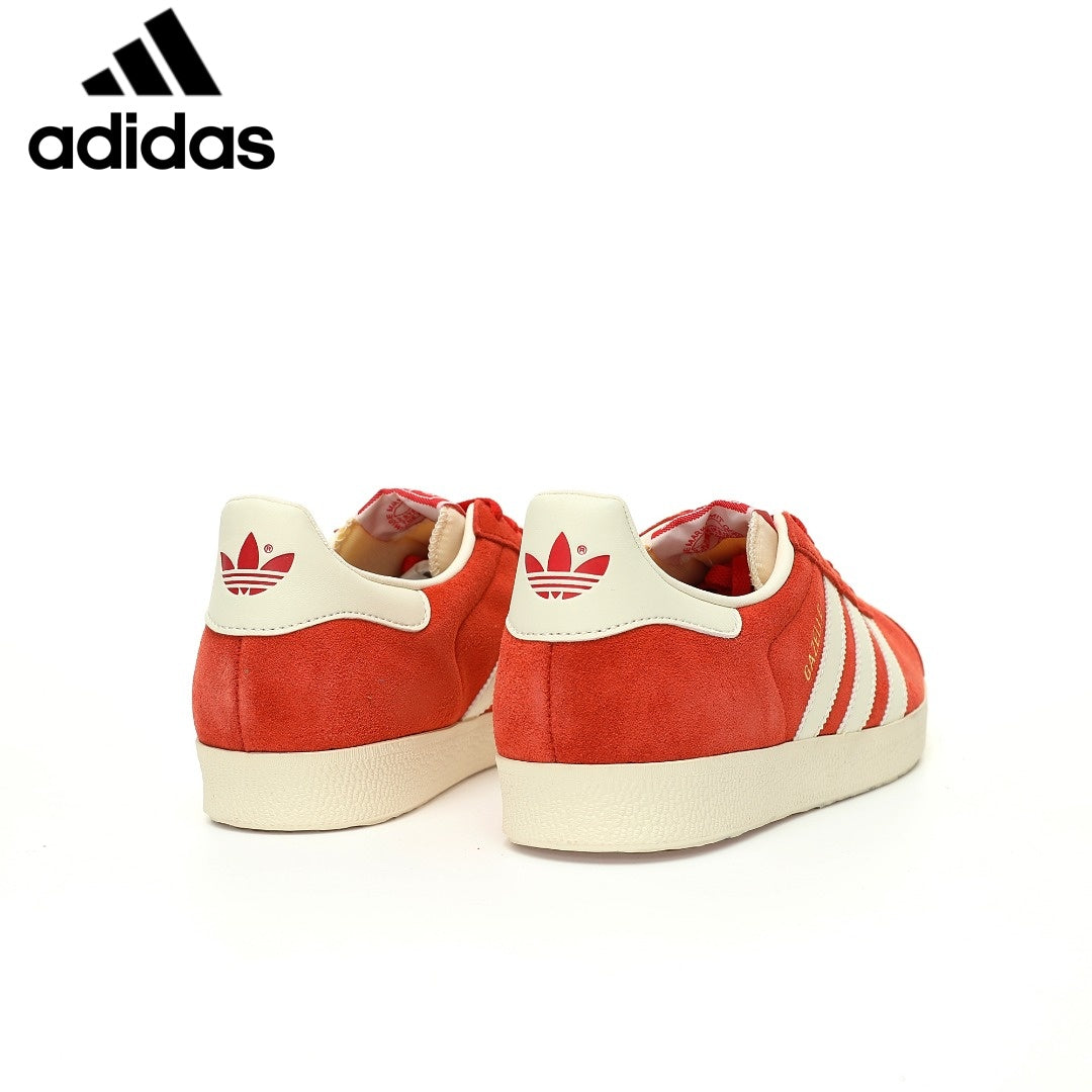 adidas Gazelle "Red Cream White"ShoesClassic sneakers，Adidas Women's Shoe Sale / Men's Shoe Sale