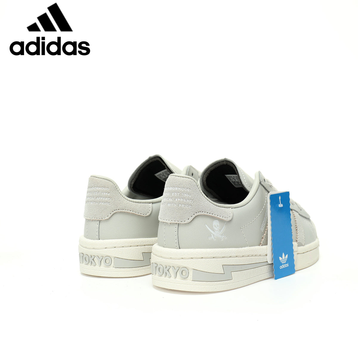 adidas Superstar x NEIGHBORHOOD Sneakers – Light Gray，Adidas Women's Shoe Sale / Men's Shoe Sale