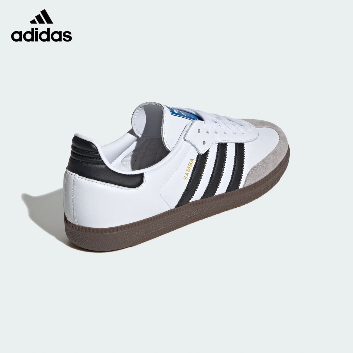 adidas Originals Samba OG Shoes "Cloud White / Core Black / Gum"Classic sneakers，Adidas Women's Shoe Sale / Men's Shoe Sale