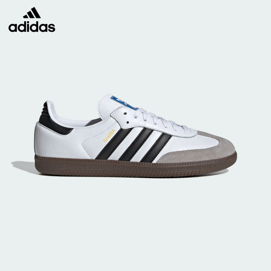 adidas Originals Samba OG Shoes "Cloud White / Core Black / Gum"Classic sneakers，Adidas Women's Shoe Sale / Men's Shoe Sale