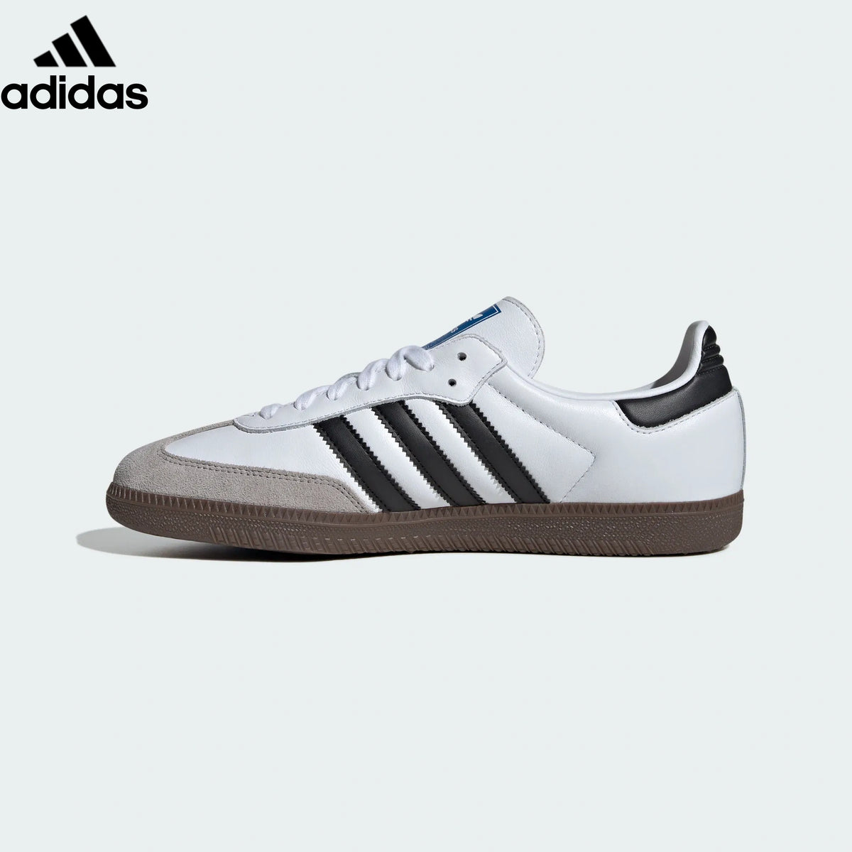 adidas Originals Samba OG Shoes "Cloud White / Core Black / Gum"Classic sneakers，Adidas Women's Shoe Sale / Men's Shoe Sale