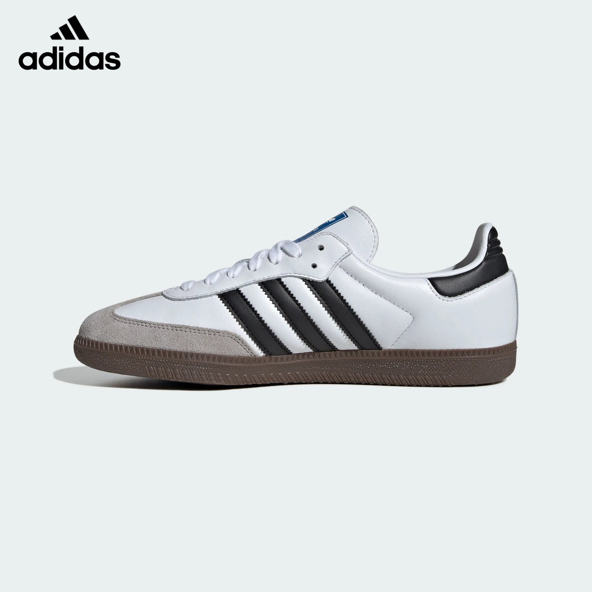 adidas Originals Samba OG Shoes "Cloud White / Core Black / Gum"Classic sneakers，Adidas Women's Shoe Sale / Men's Shoe Sale