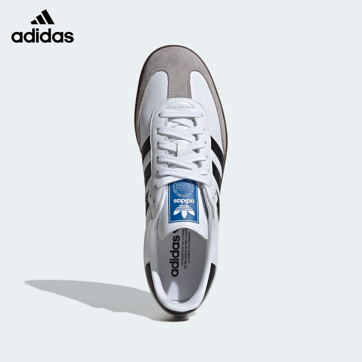 adidas Originals Samba OG Shoes "Cloud White / Core Black / Gum"Classic sneakers，Adidas Women's Shoe Sale / Men's Shoe Sale