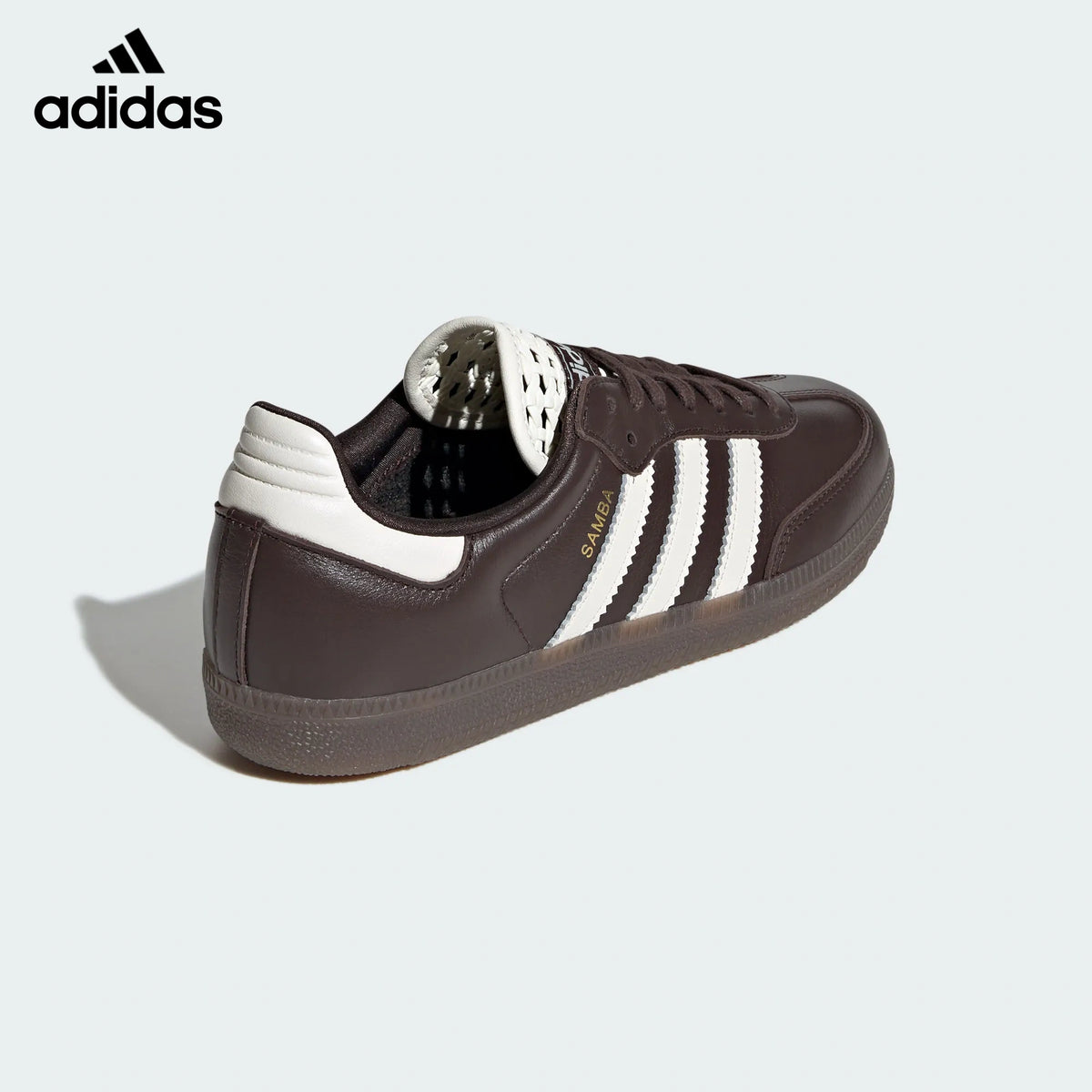 adidas Originals Samba OG Shoes "Dark Brown / Off White / Gum"Classic sneakers，Adidas Women's Shoe Sale / Men's Shoe Sale