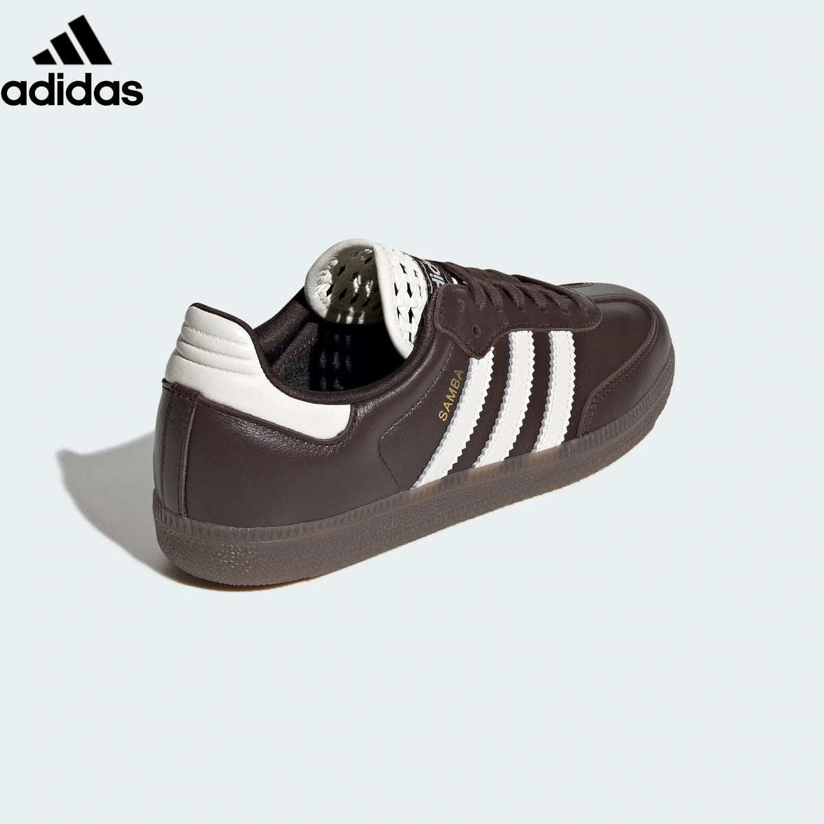 adidas Originals Samba OG Shoes "Dark Brown / Off White / Gum"Classic sneakers，Adidas Women's Shoe Sale / Men's Shoe Sale