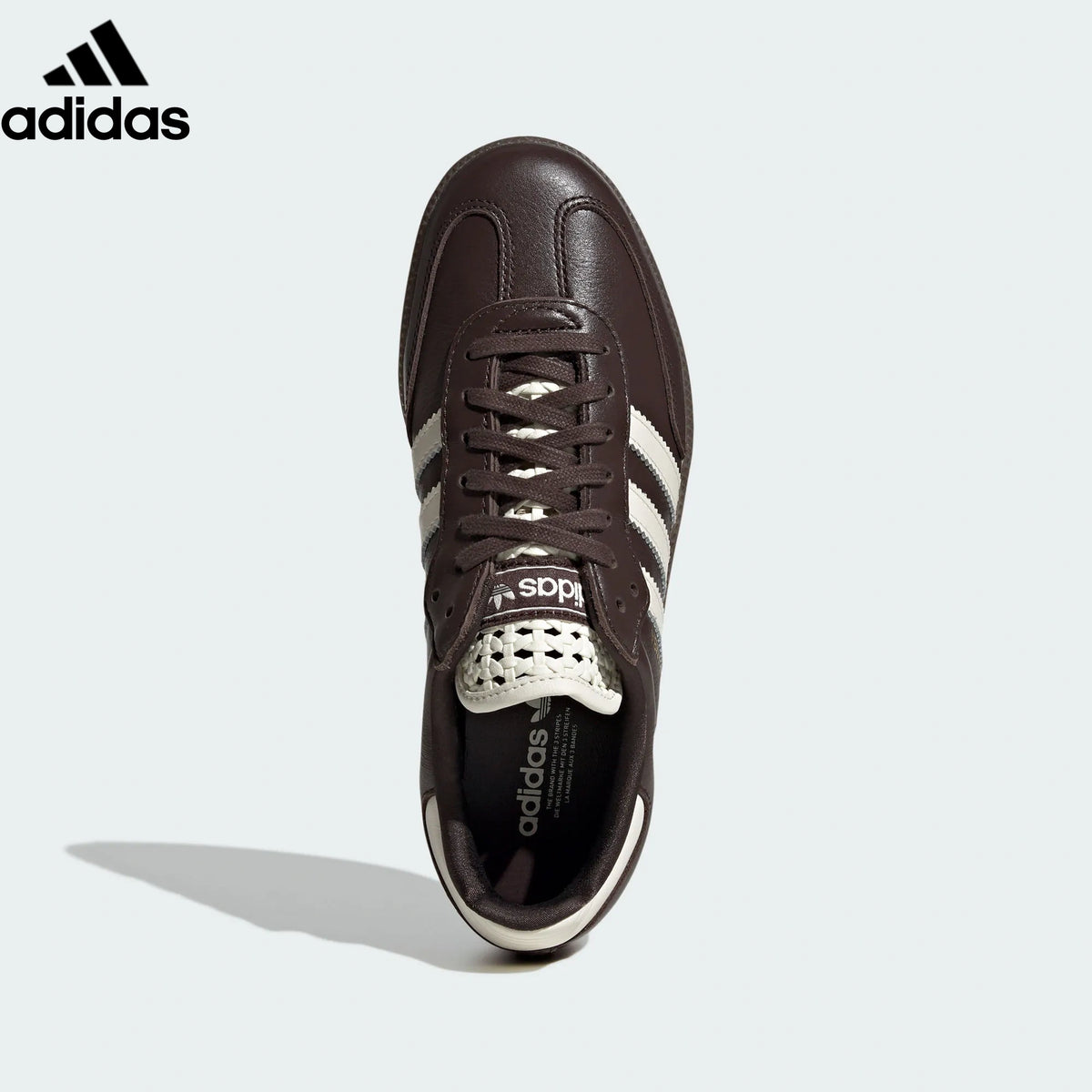 adidas Originals Samba OG Shoes "Dark Brown / Off White / Gum"Classic sneakers，Adidas Women's Shoe Sale / Men's Shoe Sale