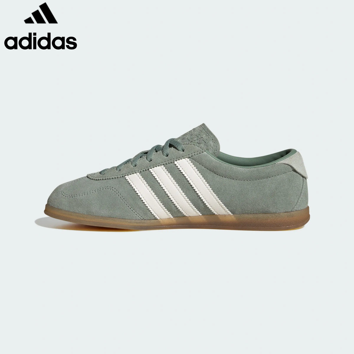 adidas Originals Gazelle Indoor Shoes "Sage Green / Off White"ShoesClassic sneakers，Adidas Women's Shoe Sale / Men's Shoe Sale