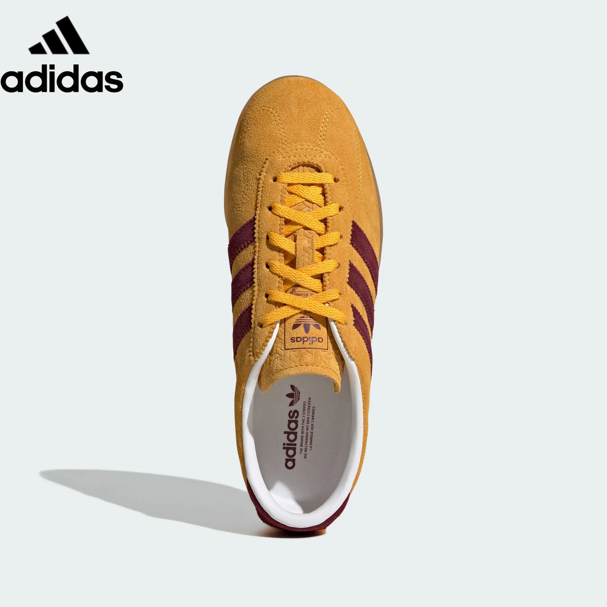 adidas Originals Gazelle Lo Pro W Shoes "Crew Yellow / Shadow Red / Gum"ShoesClassic sneakers，Adidas Women's Shoe Sale / Men's Shoe Sale