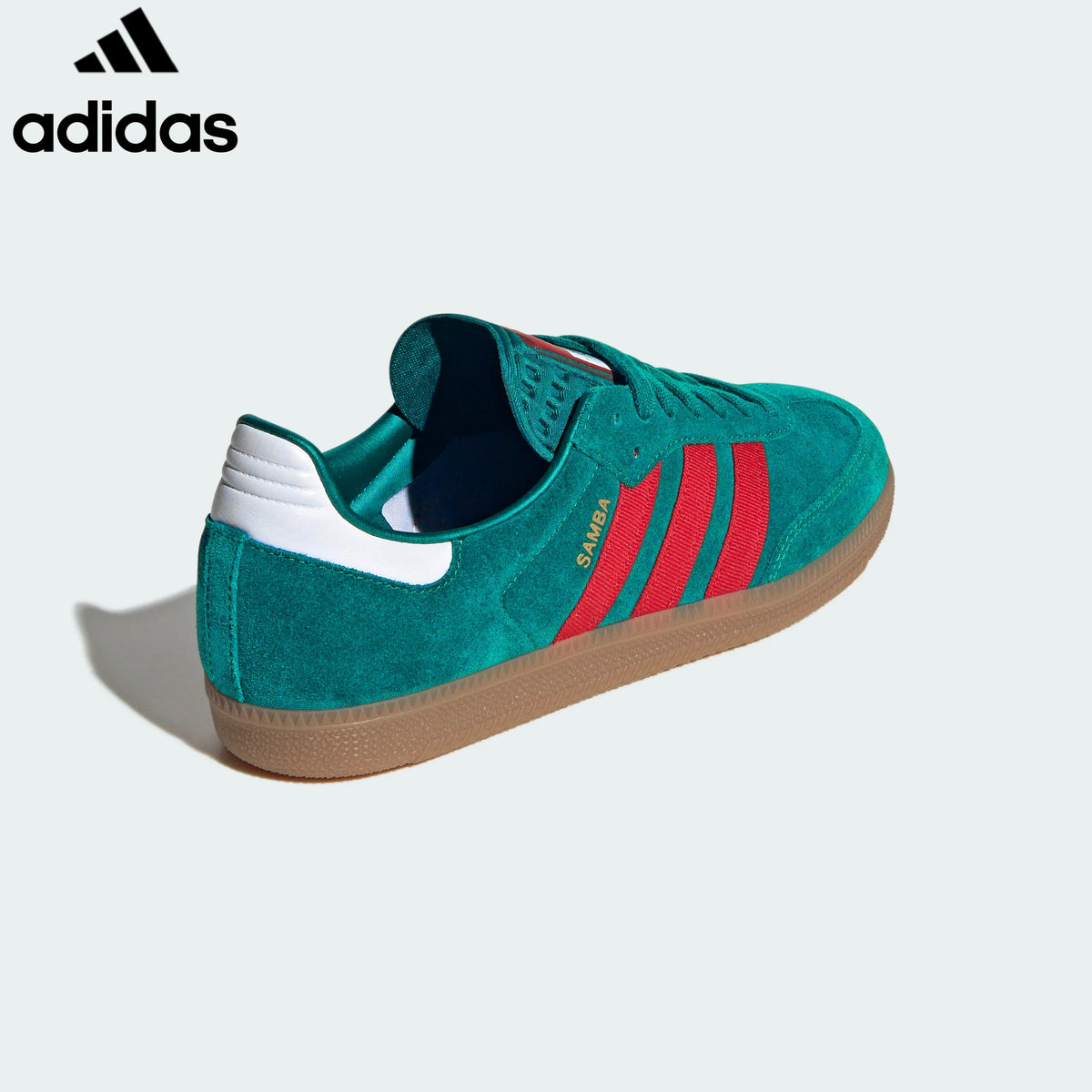 adidas Originals Samba Shoes "Collegiate Green / Red"ShoesClassic sneakers，Adidas Women's Shoe Sale / Men's Shoe Sale