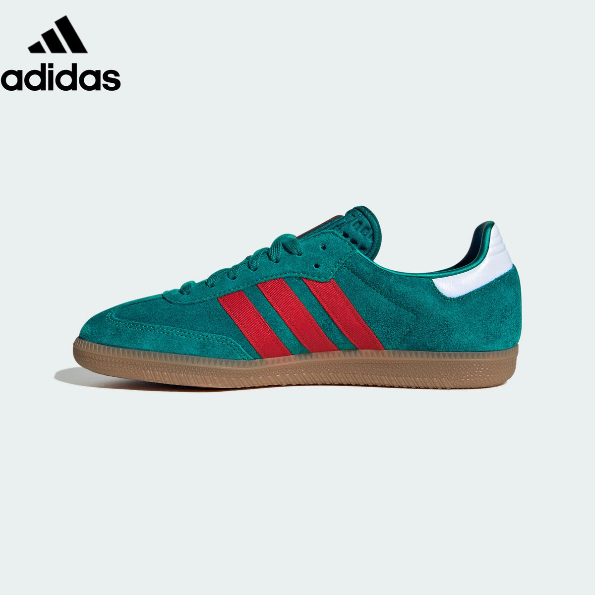 adidas Originals Samba Shoes "Collegiate Green / Red / White"ShoesClassic sneakers，Adidas Women's Shoe Sale / Men's Shoe Sale