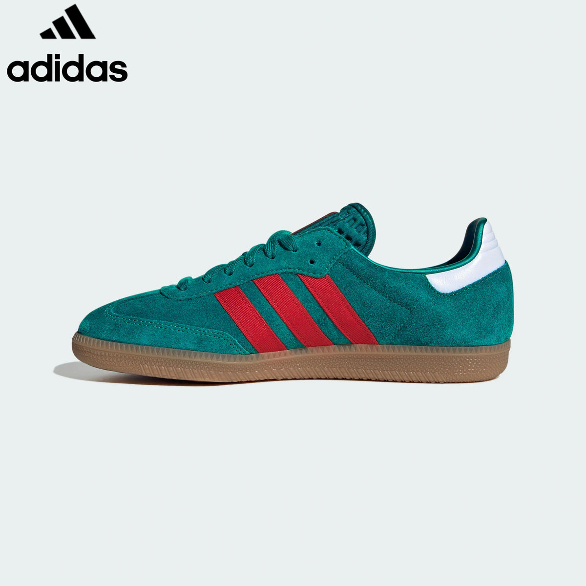 adidas Originals Samba Shoes "Collegiate Green / Red"ShoesClassic sneakers，Adidas Women's Shoe Sale / Men's Shoe Sale