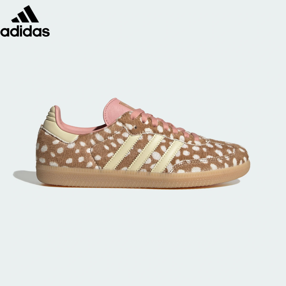 adidas Originals Samba OG Shoes "Preloved Brown / Wonder White / Gum"Classic sneakers，Adidas Women's Shoe Sale / Men's Shoe Sale