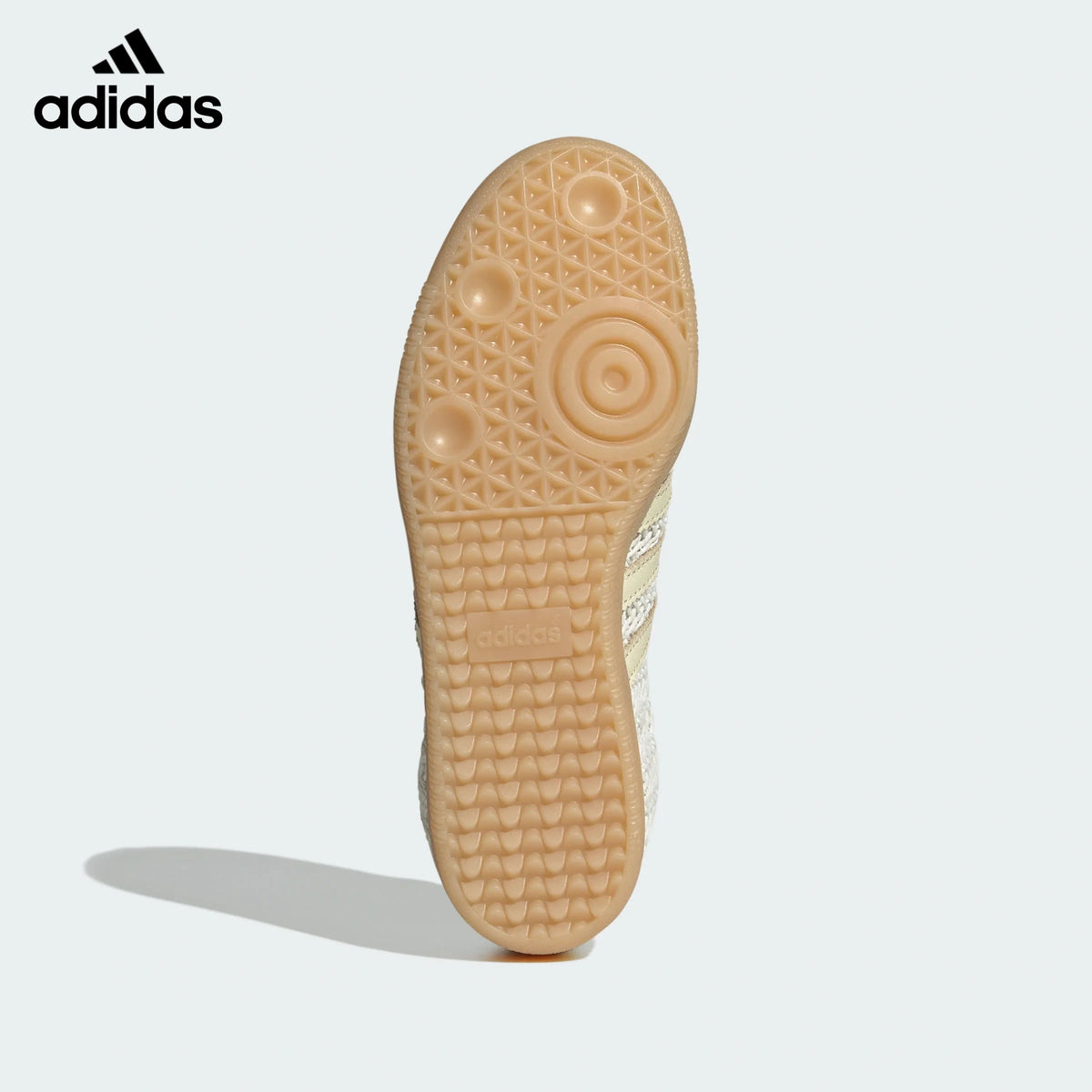 adidas Originals Samba OG Shoes "Off White / Warm Vanilla / Gum"Classic sneakers，Adidas Women's Shoe Sale / Men's Shoe Sale