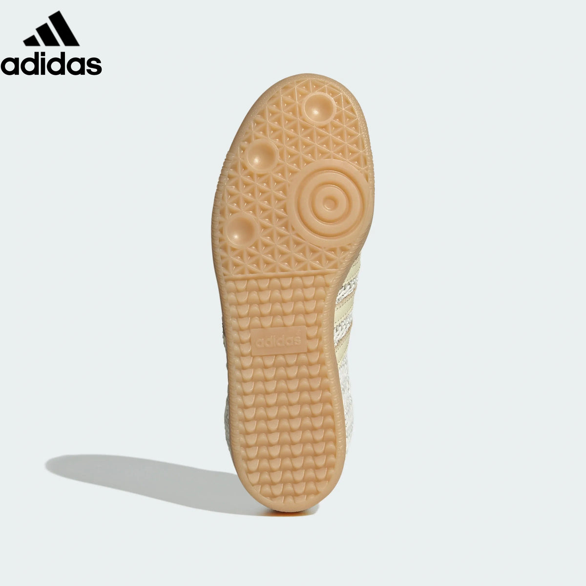 adidas Originals Samba OG Shoes "Off White / Warm Vanilla / Gum"Classic sneakers，Adidas Women's Shoe Sale / Men's Shoe Sale