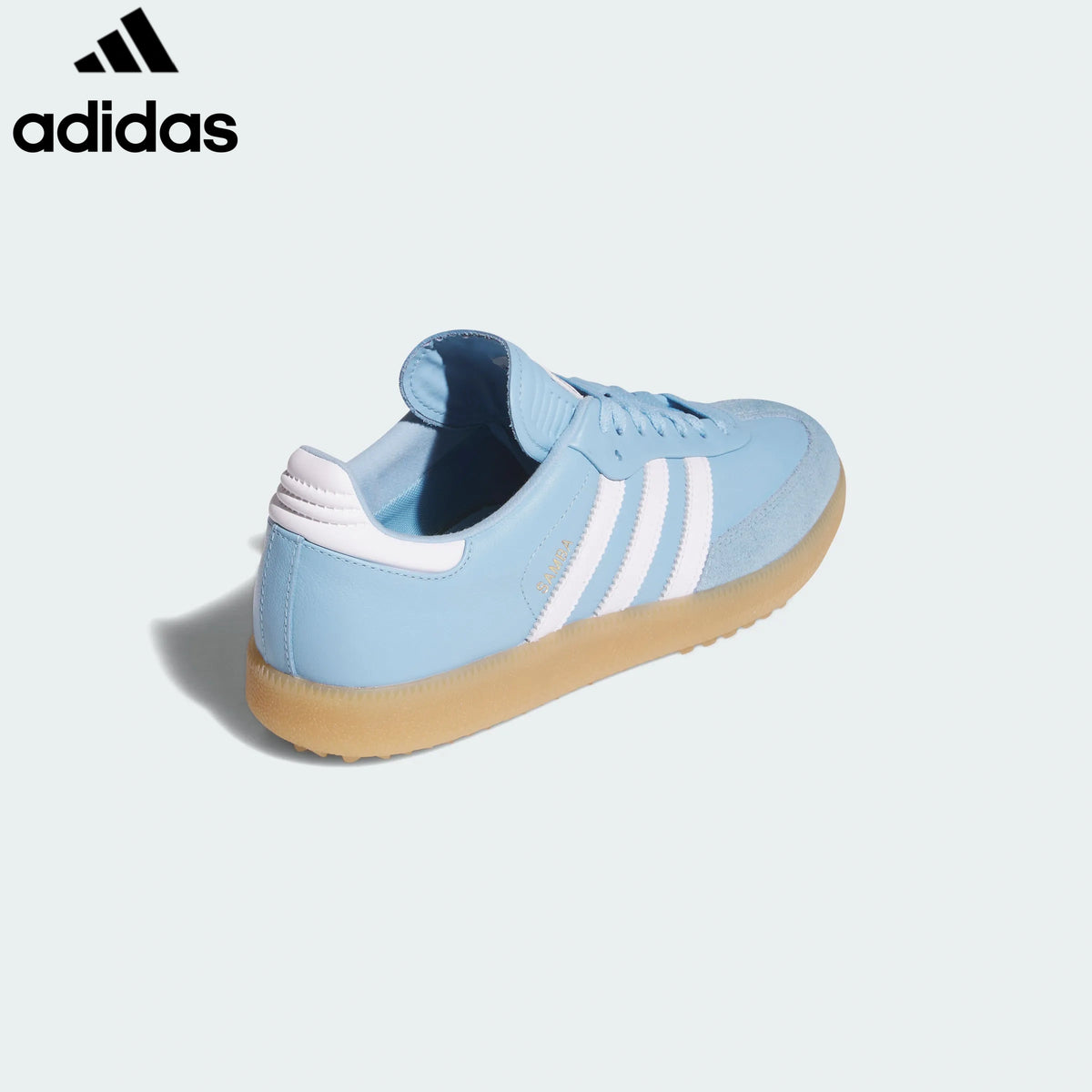 adidas Originals Samba Golf Shoes "Light Blue / White"ShoesClassic sneakers，Adidas Women's Shoe Sale / Men's Shoe Sale