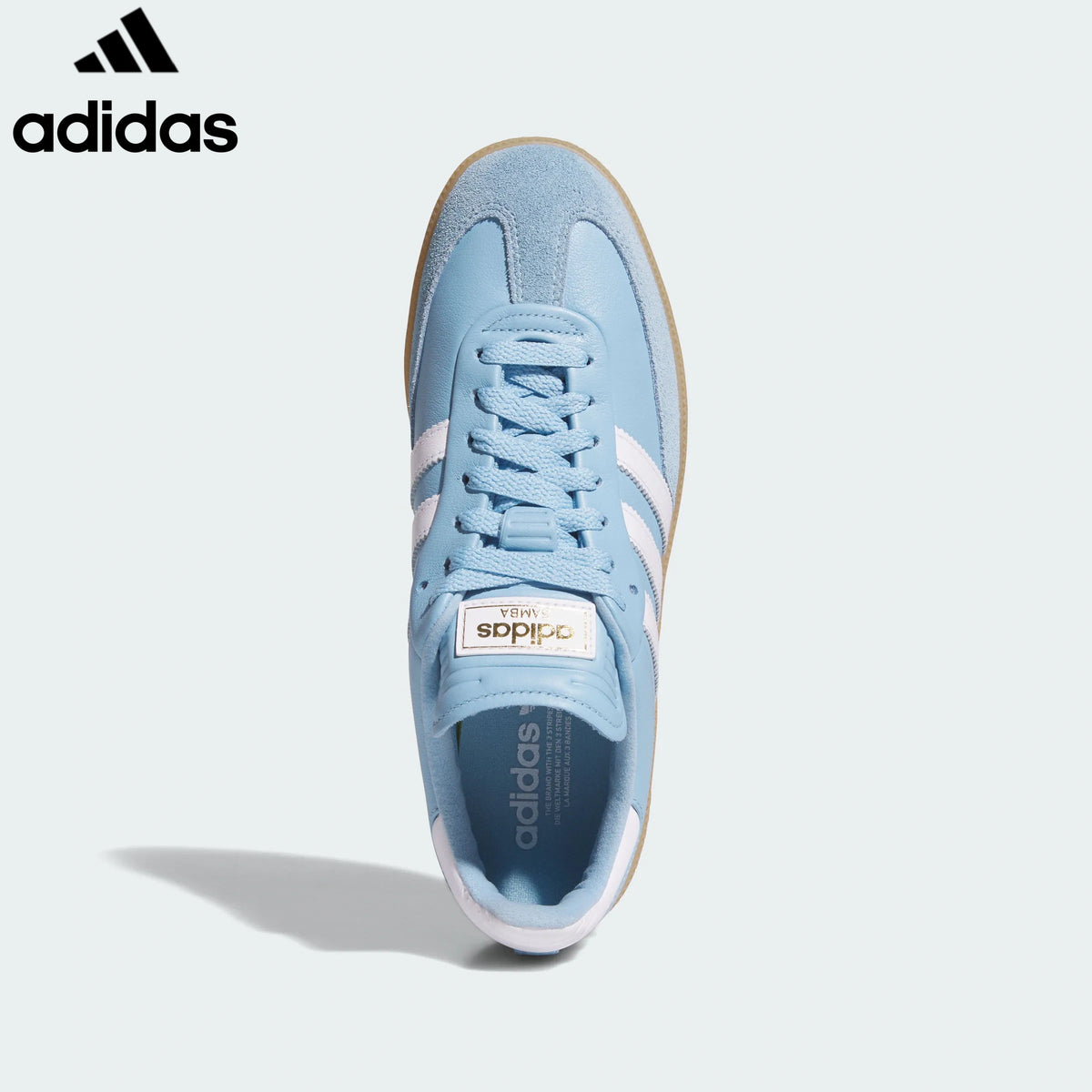 adidas Originals Samba Golf Shoes "Light Blue / White"ShoesClassic sneakers，Adidas Women's Shoe Sale / Men's Shoe Sale