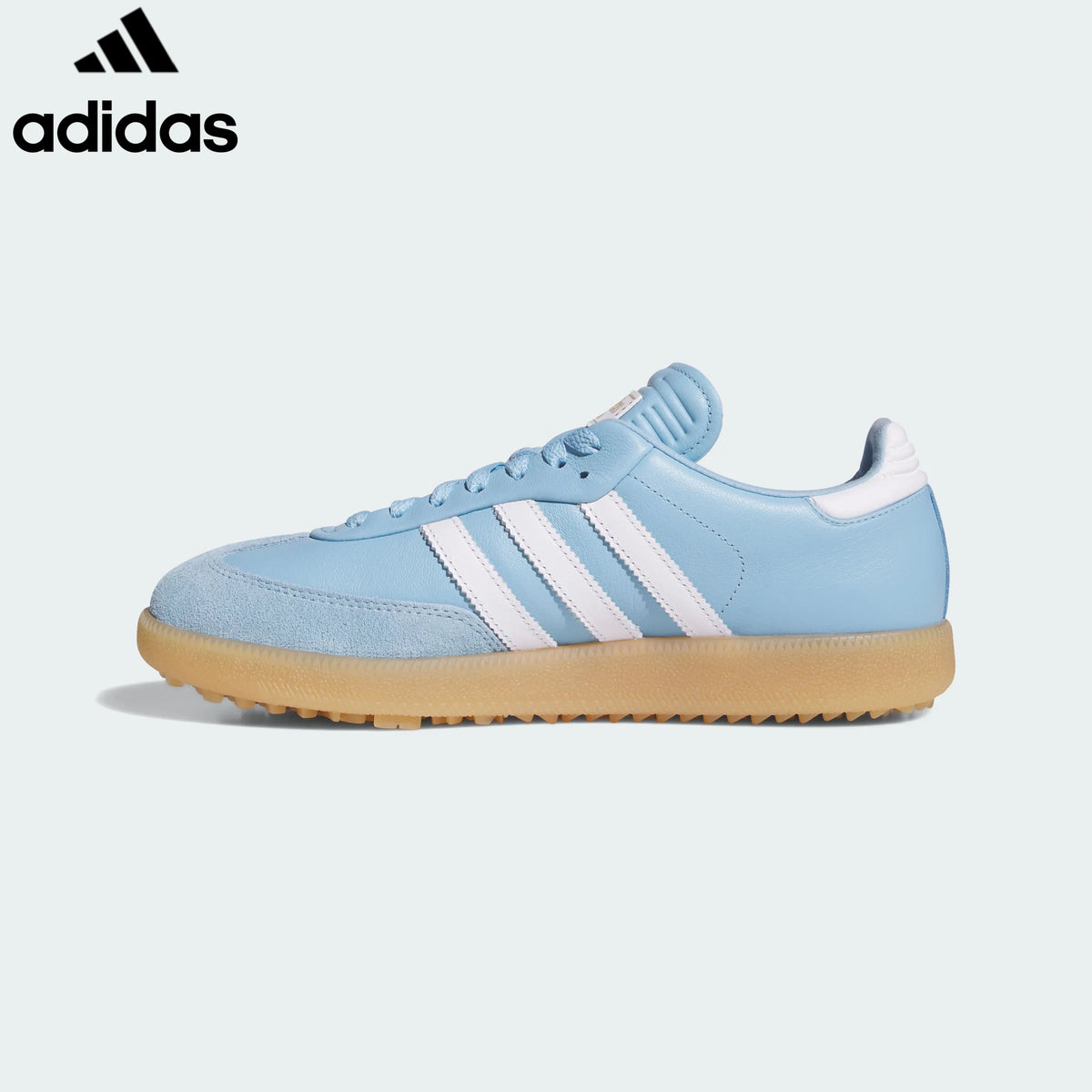 adidas Originals Samba Golf Shoes "Light Blue / White"ShoesClassic sneakers，Adidas Women's Shoe Sale / Men's Shoe Sale