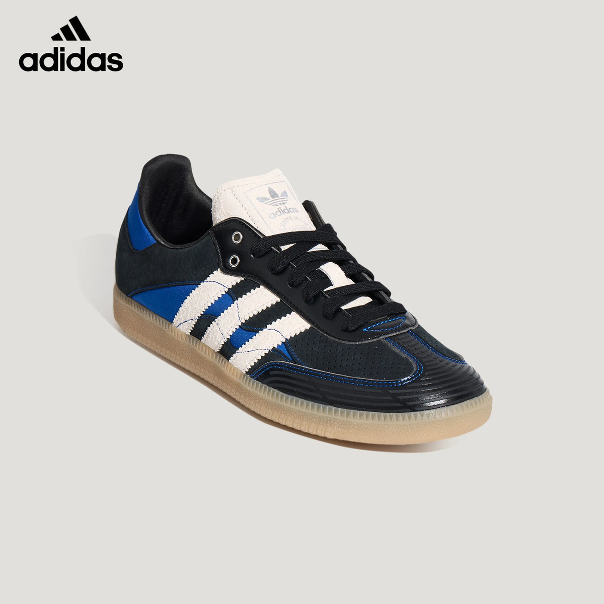adidas Originals Samba OG Shoes "Core Black / Hi-Res Blue / Cloud White"Classic sneakers，Adidas Women's Shoe Sale / Men's Shoe Sale