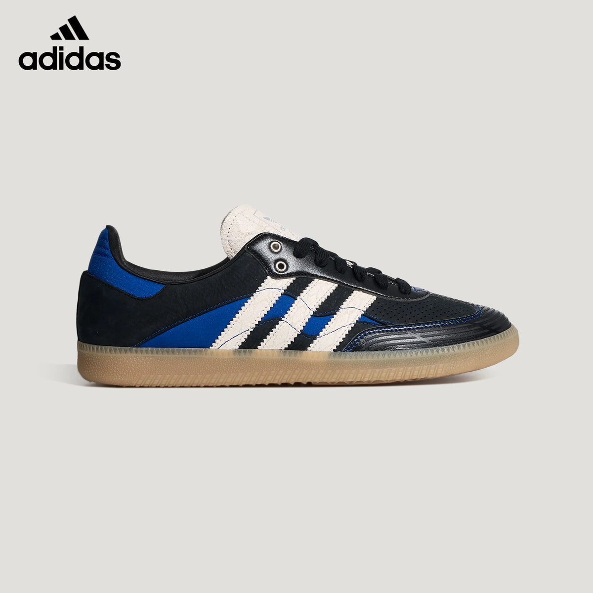 adidas Originals Samba OG Shoes "Core Black / Hi-Res Blue / Cloud White"Classic sneakers，Adidas Women's Shoe Sale / Men's Shoe Sale