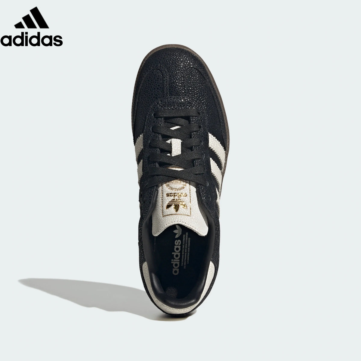 adidas Originals Samba OG W Shoes "Core Black / Off White / Dark Gum"Classic sneakers，Adidas Women's Shoe Sale / Men's Shoe Sale