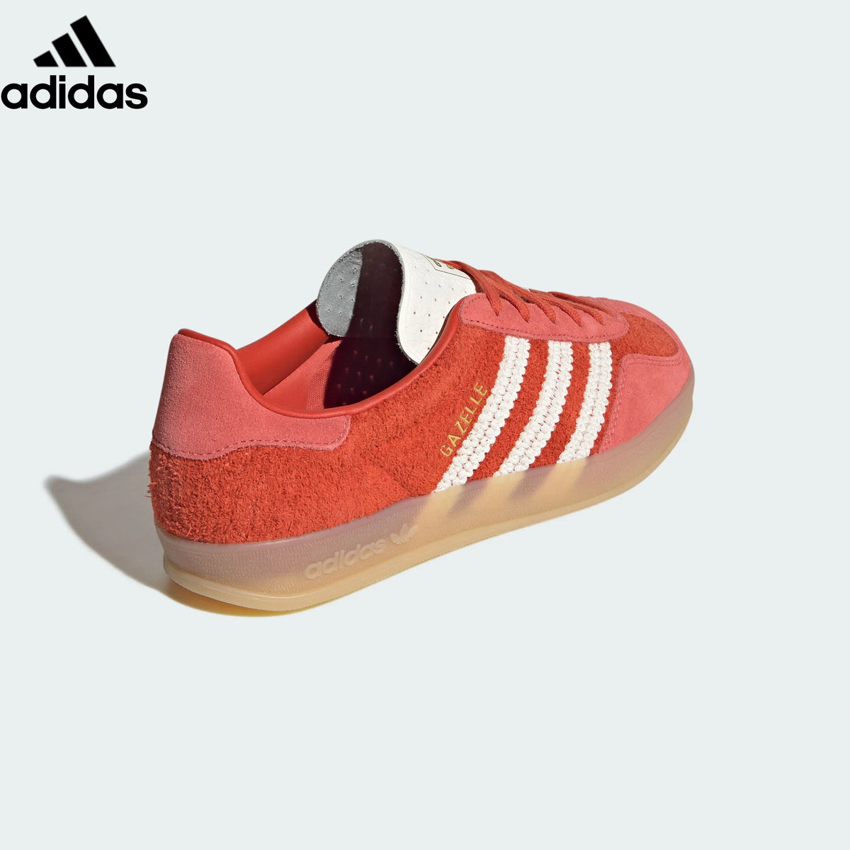adidas Originals Samba OG Shoes "Preloved Scarlet / Off White / Gum"Classic sneakers，Adidas Women's Shoe Sale / Men's Shoe Sale