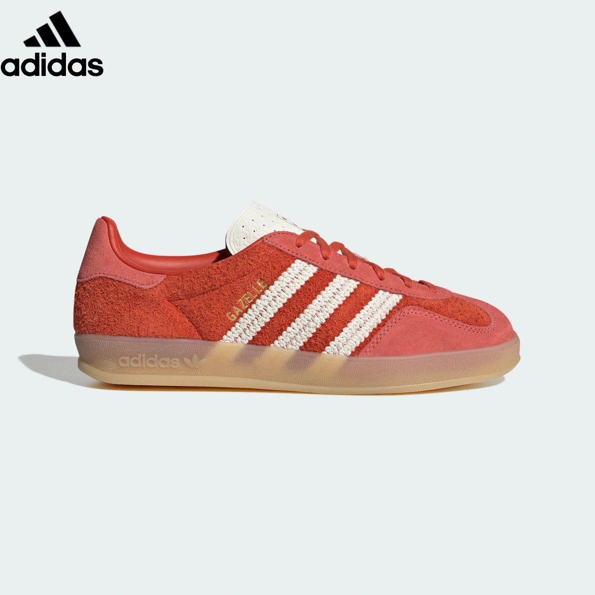 adidas Originals Samba OG Shoes "Preloved Scarlet / Off White / Gum"Classic sneakers，Adidas Women's Shoe Sale / Men's Shoe Sale