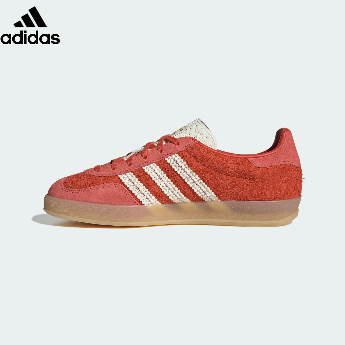adidas Originals Samba OG Shoes "Preloved Scarlet / Off White / Gum"Classic sneakers，Adidas Women's Shoe Sale / Men's Shoe Sale