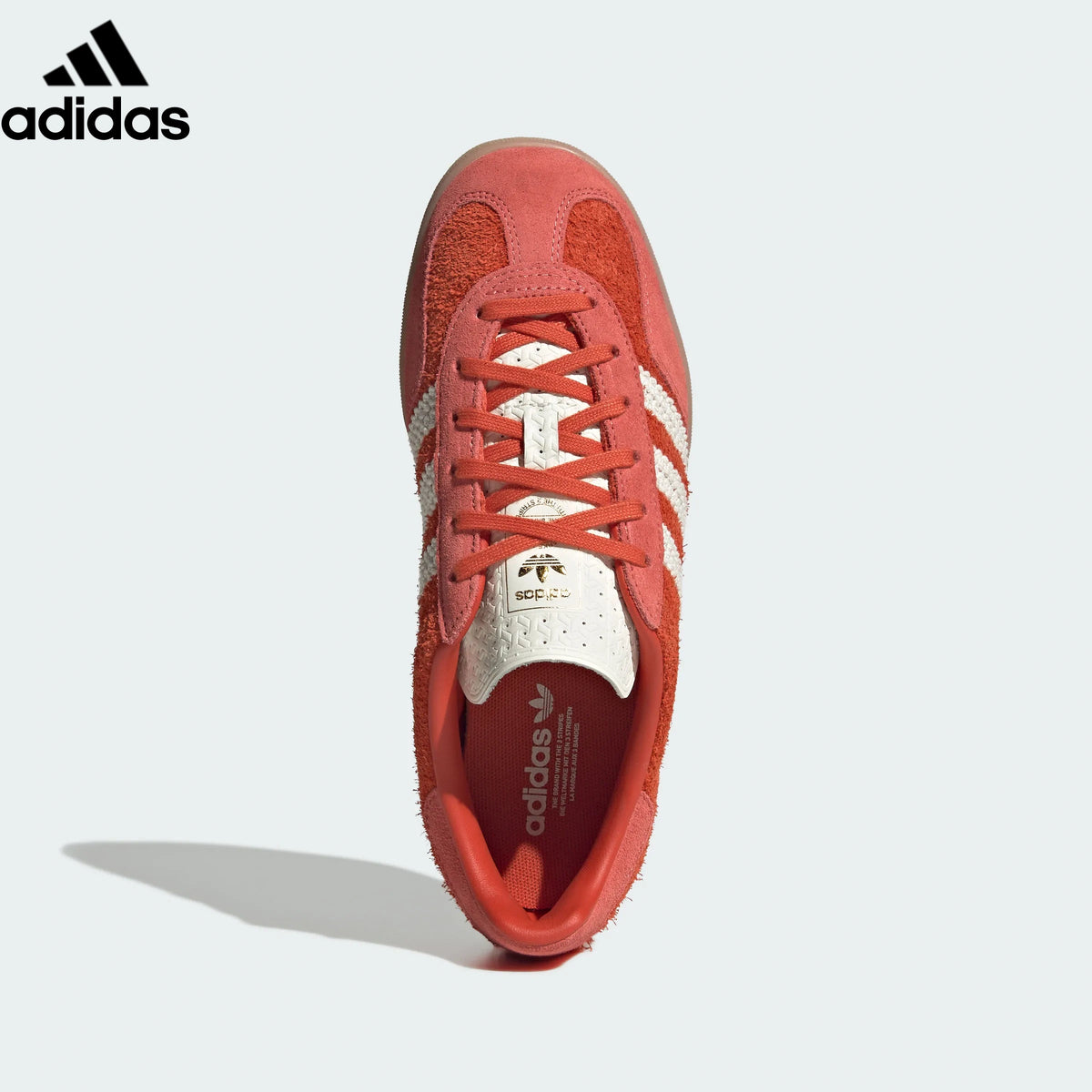 adidas Originals Samba OG Shoes "Preloved Scarlet / Off White / Gum"Classic sneakers，Adidas Women's Shoe Sale / Men's Shoe Sale
