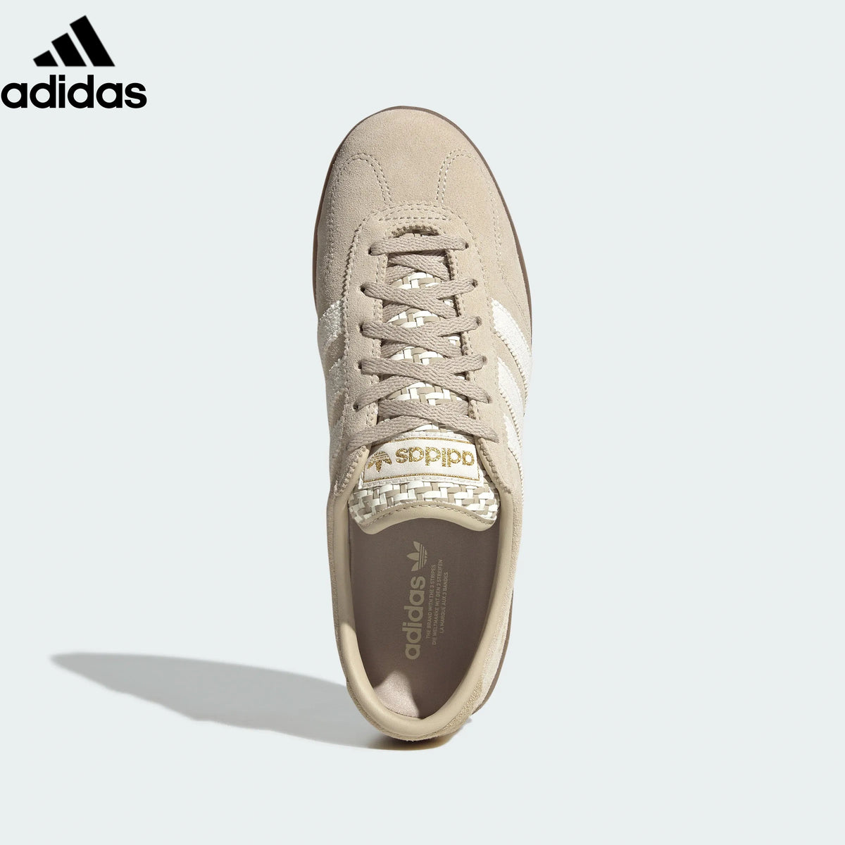 adidas Originals Samba OG Shoes "Wonder Beige / Off White / Gum"Classic sneakers，Adidas Women's Shoe Sale / Men's Shoe Sale