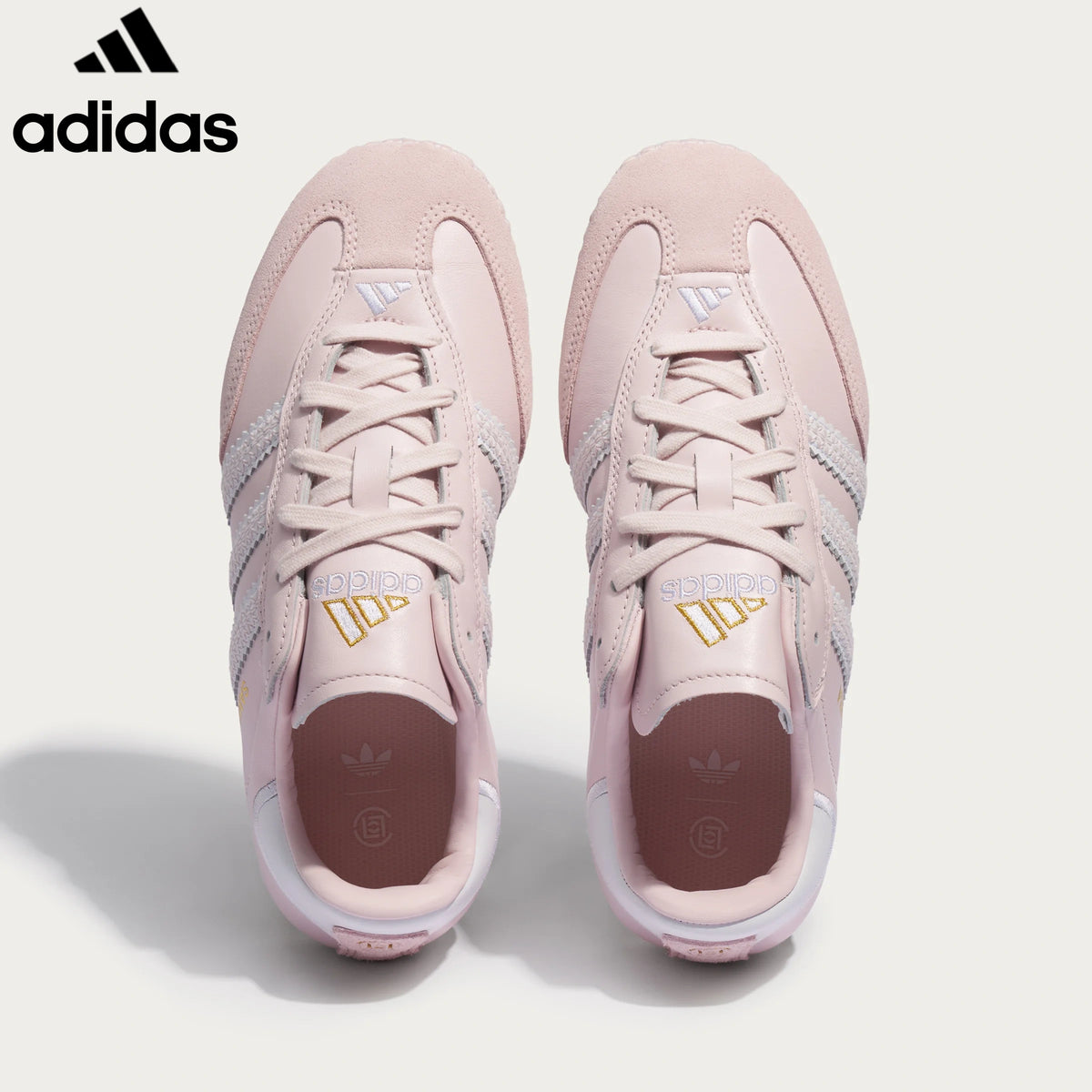 adidas Originals Samba x CLOT Women's Sneakers "Light Pink White Stripes"